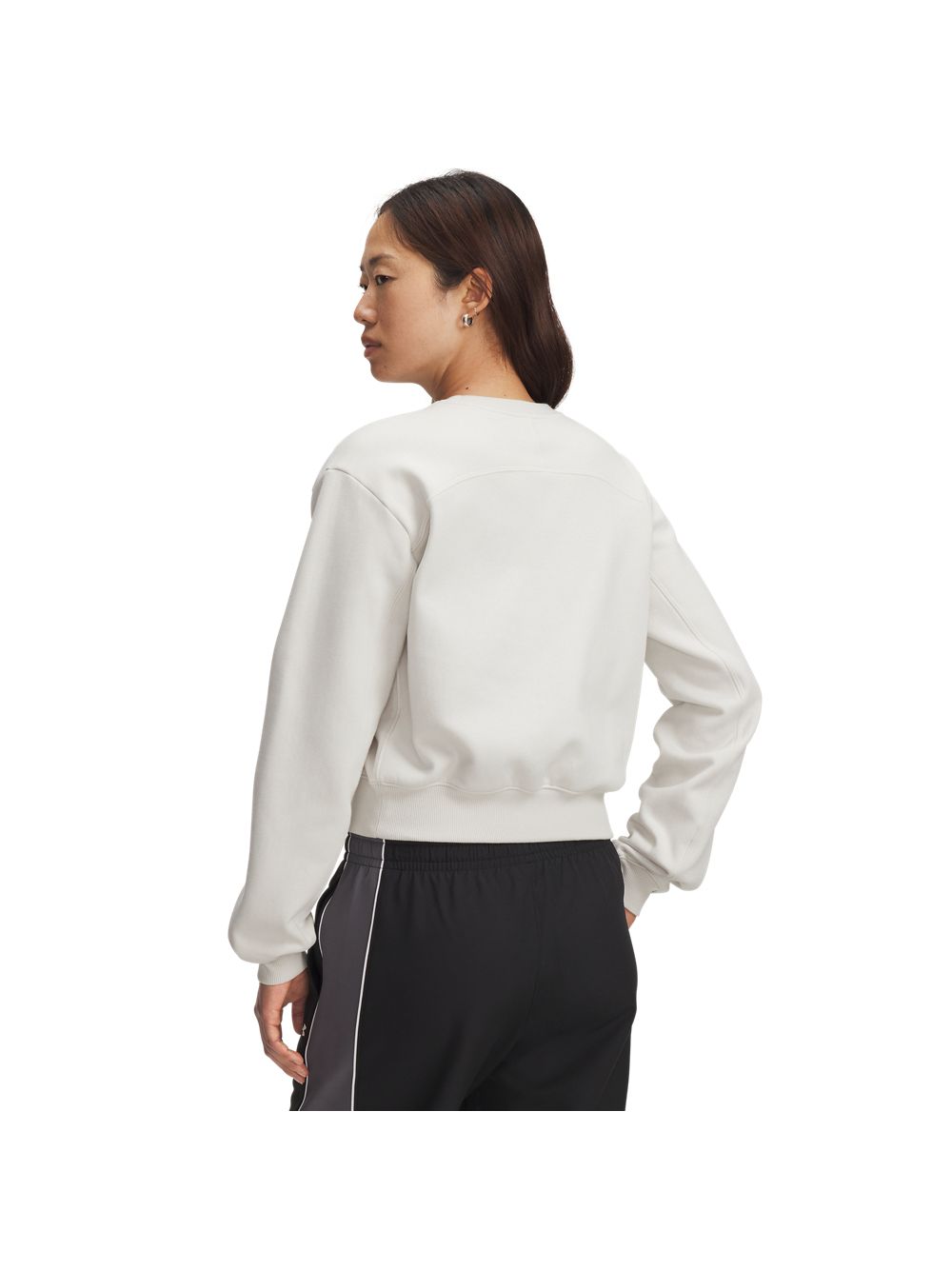 Felpa Under Armour ICON VIDA FLC CREW Donna - Bianco