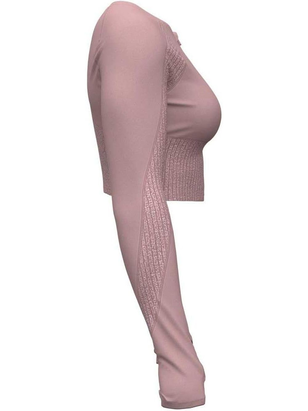 T-shirt Under Armour HG RIB 1/4 ZIP Donna - Rosa