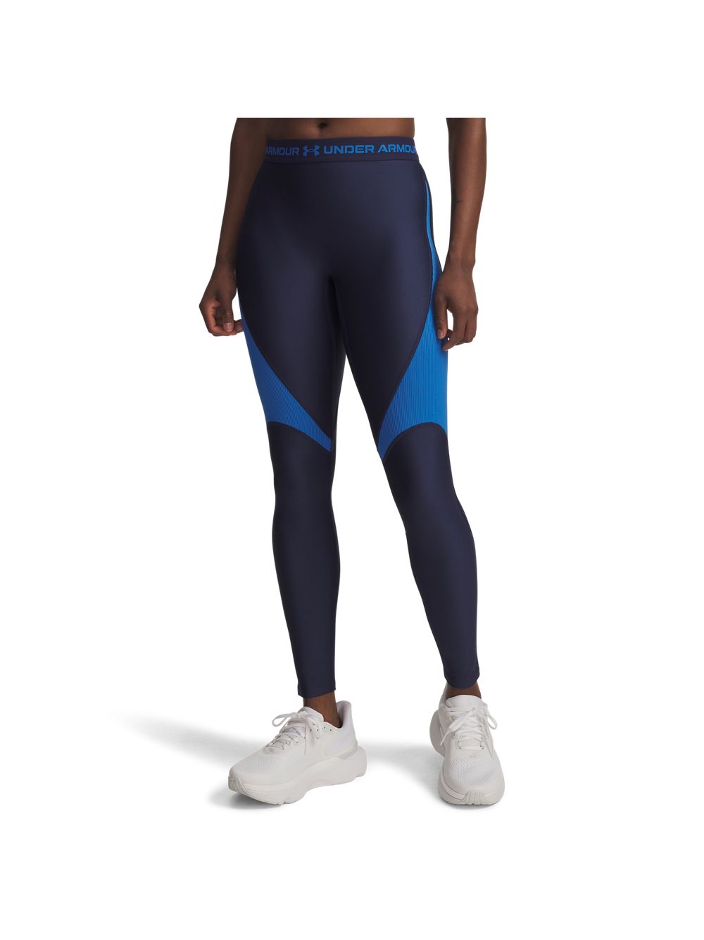 Leggings Sportivo Under Armour HG RIB Donna - Blu