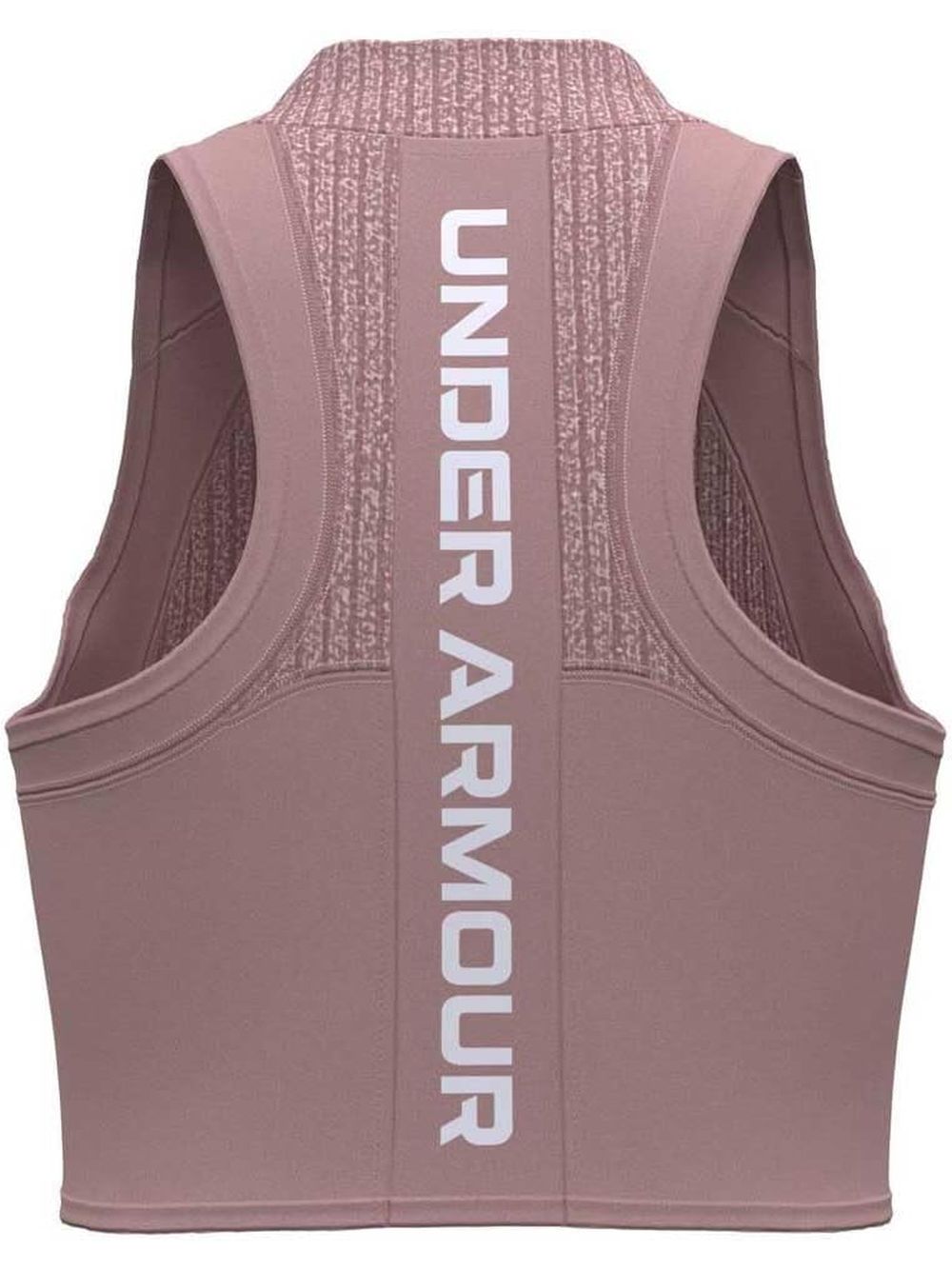 Canottiera Sportiva Under Armour HG RIB Donna - Rosa