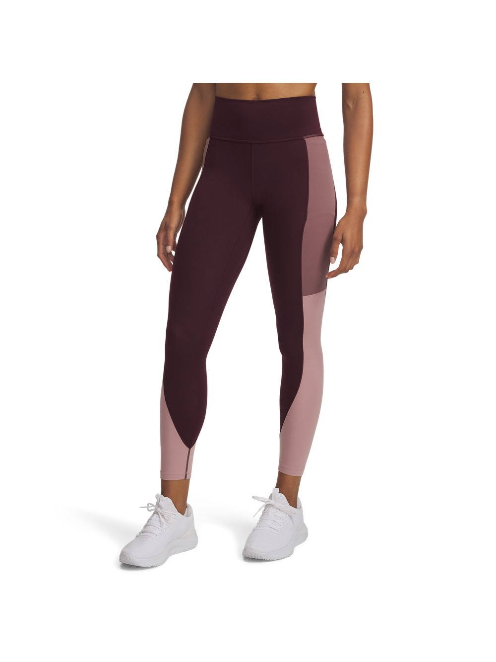 Leggings Sportivo Under Armour MERIDIAN COLORBLOCK ANKLE Donna - Viola
