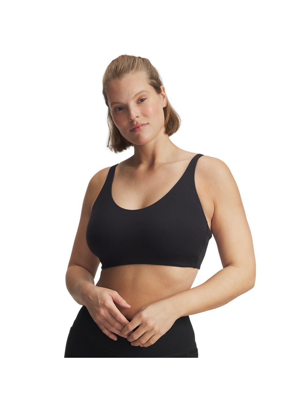 Top Sportivo Under Armour MOTION LOW Donna - Nero