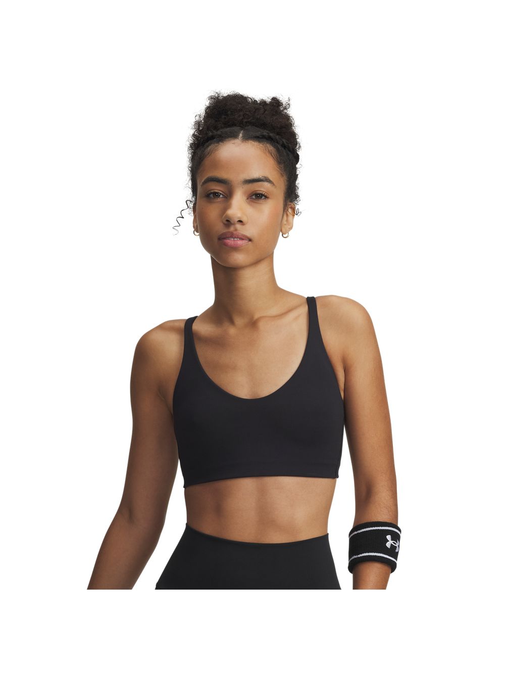 Top Sportivo Under Armour MOTION LOW Donna - Nero