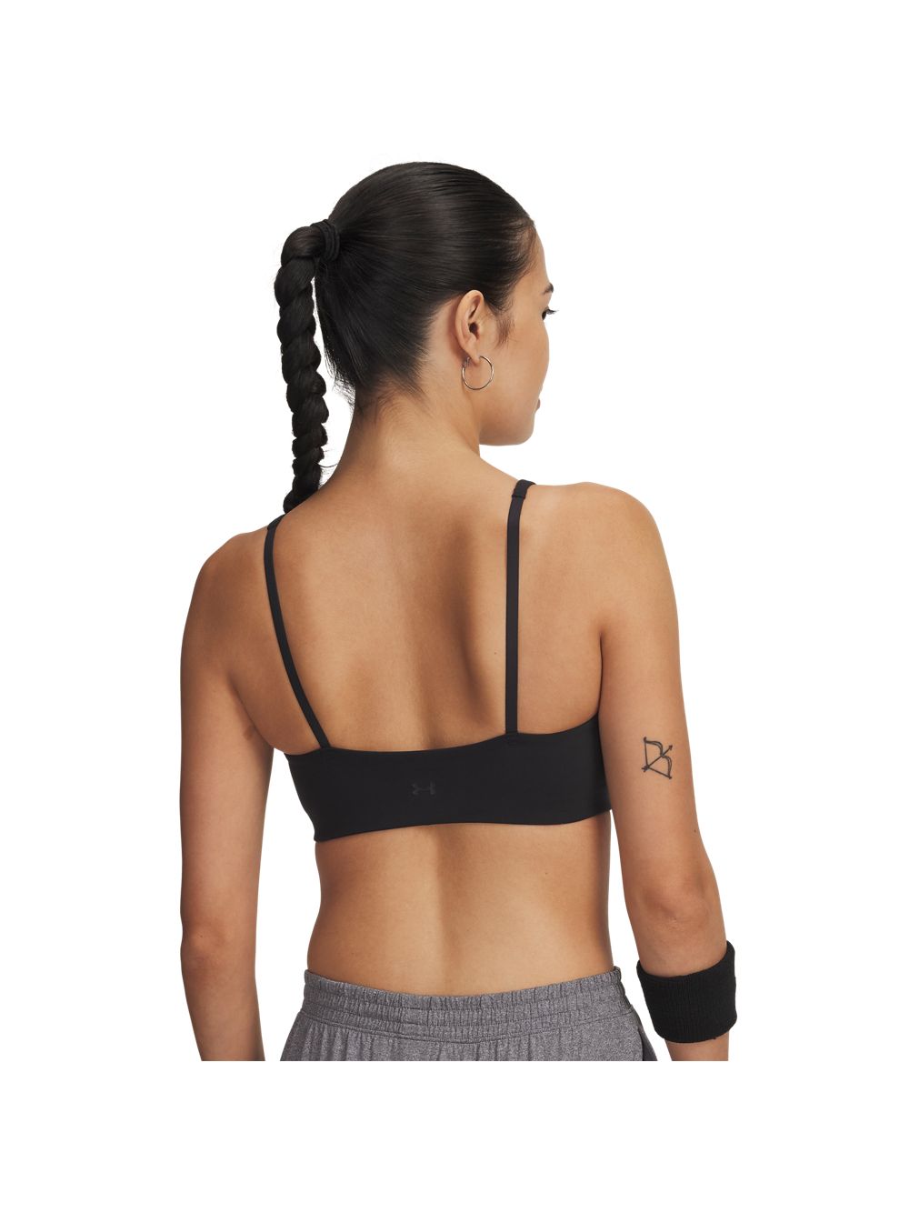 Top Sportivo Under Armour MOTION LOW Donna - Nero