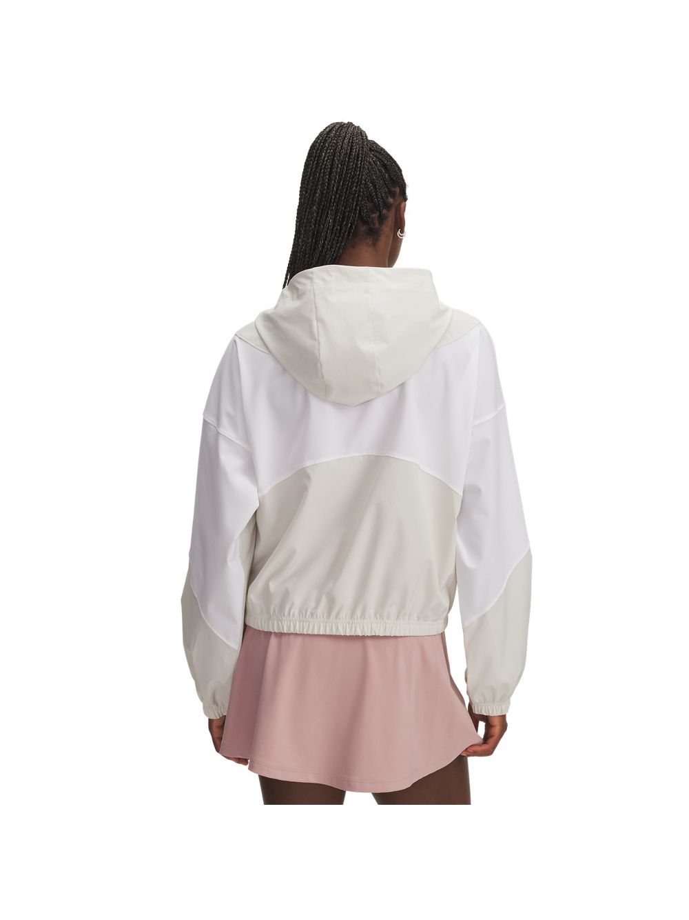 Giubbino Under Armour RIVAL WOVEN Donna - Bianco