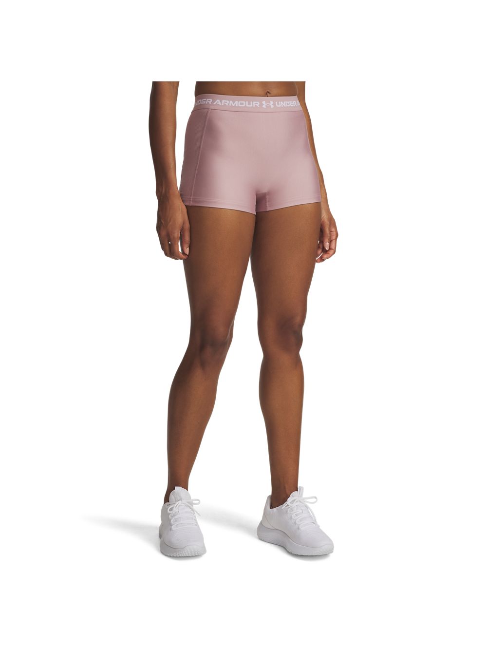 Pantaloncino Sportivo Under Armour HG RIB Donna - Rosa