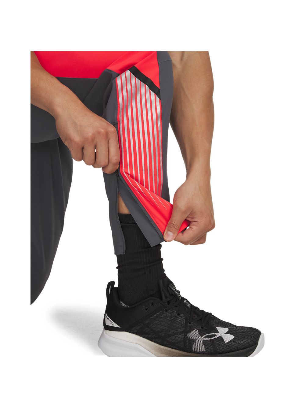 Pantalone Sportivo Under Armour VELOCITI STORM Uomo - Grigio