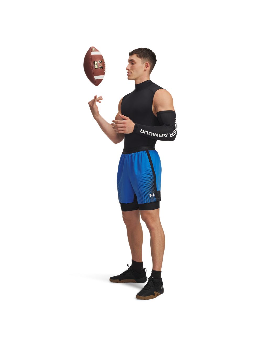 Pantaloncino Sportivo Under Armour VANISH WORDMARK Uomo - Blu