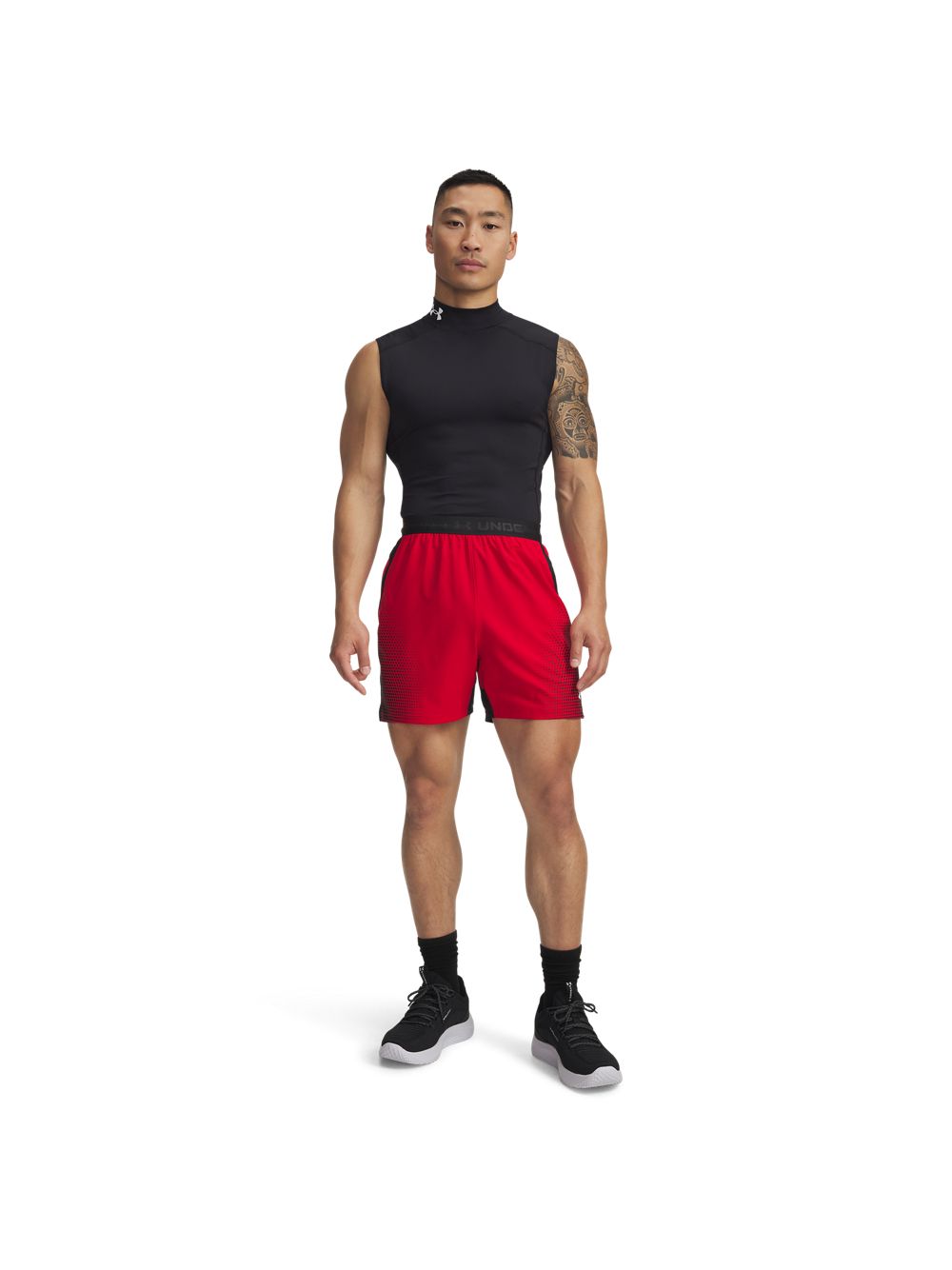Pantaloncino Sportivo Under Armour VANISH WORDMARK Uomo - Rosso