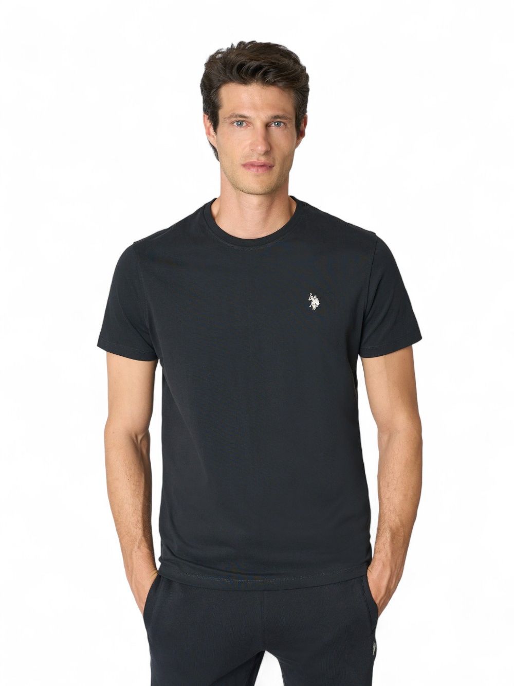 T-shirt U.s.polo MICK Uomo - Nero