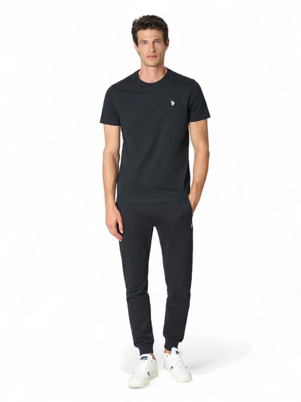 T-shirt U.s.polo MICK Uomo - Nero