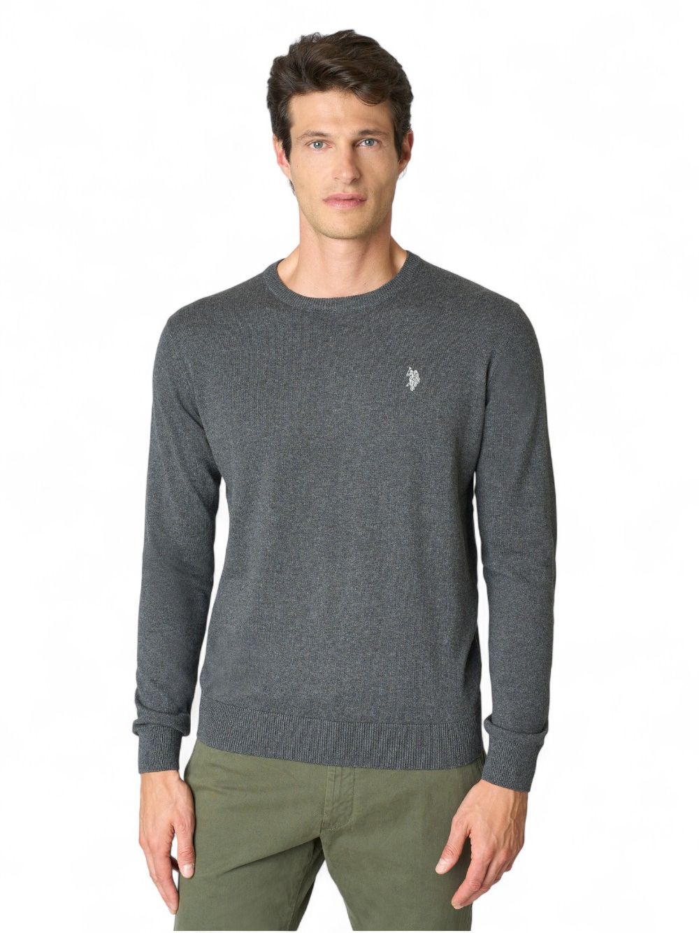 Pullover U.s.polo LEON Uomo - Grigio