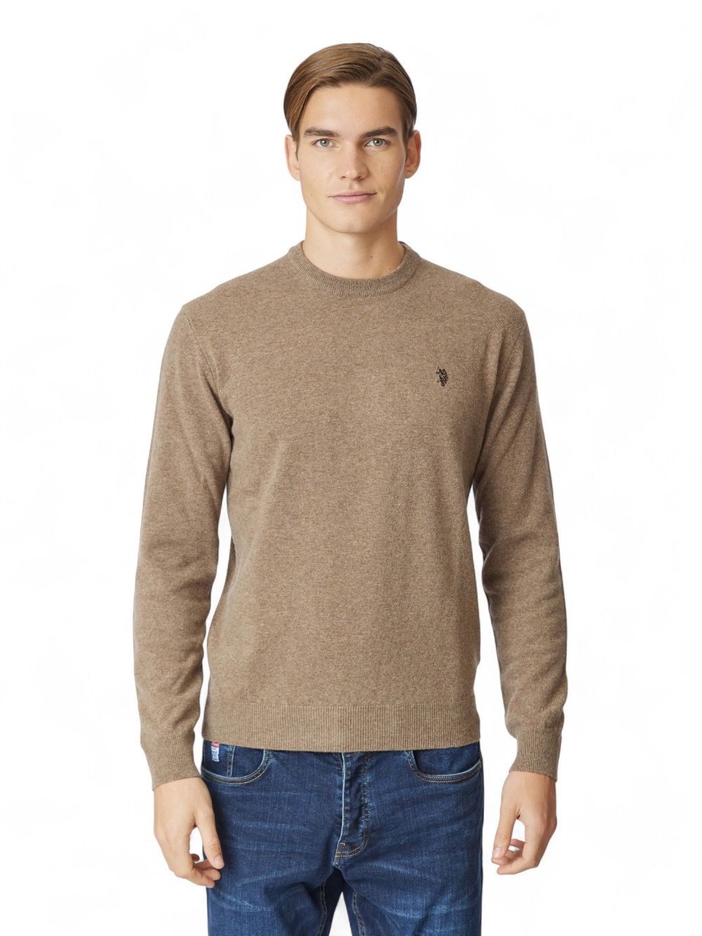 Pullover U.s.polo ERIN Uomo - Marrone