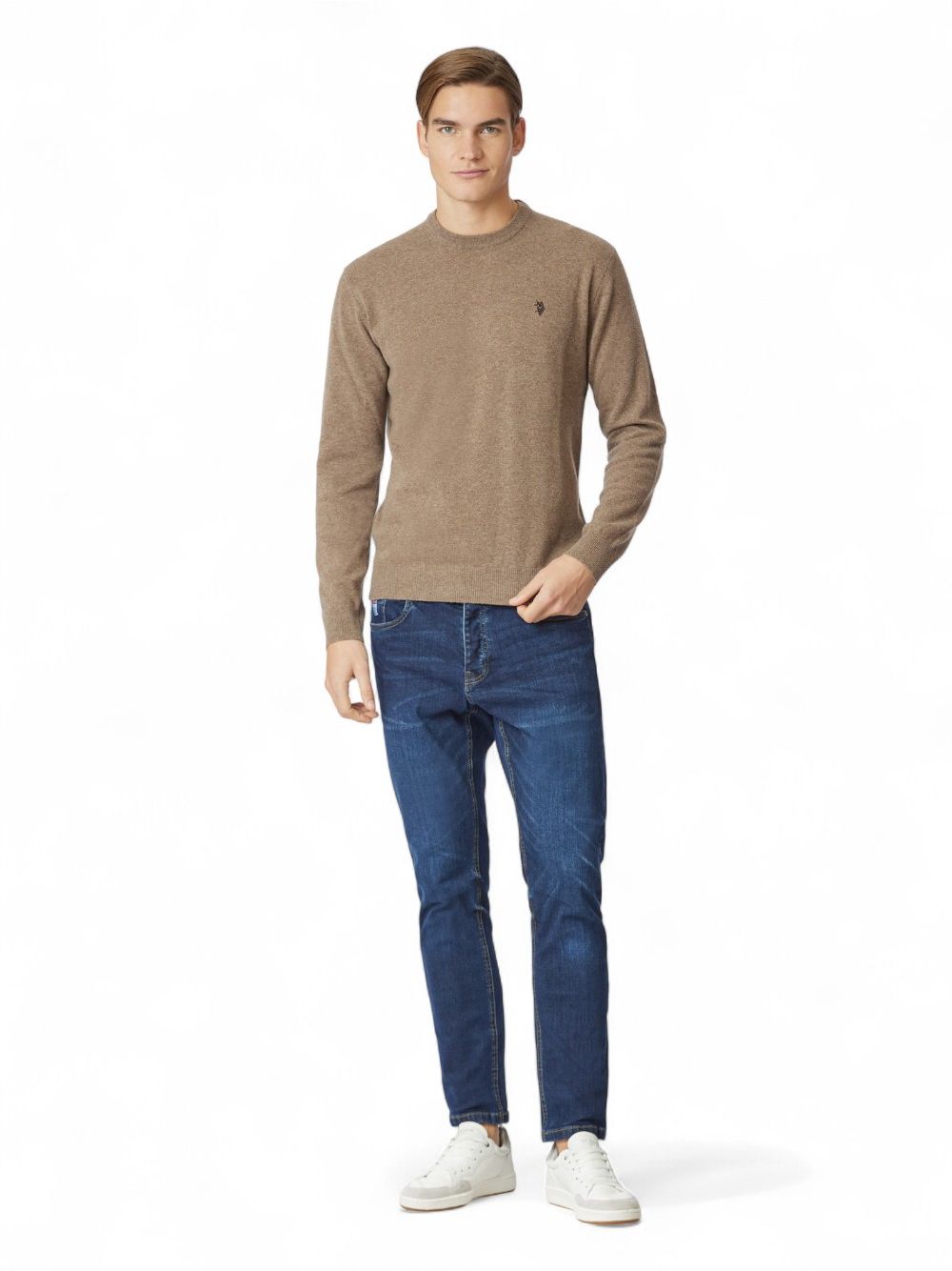 Pullover U.s.polo ERIN Uomo - Marrone