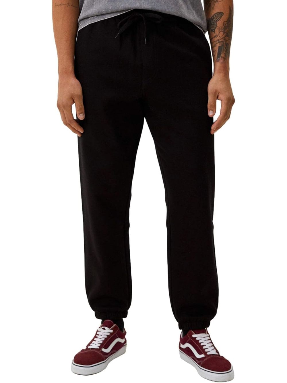 Pantalone Felpa Vans Uomo - Nero