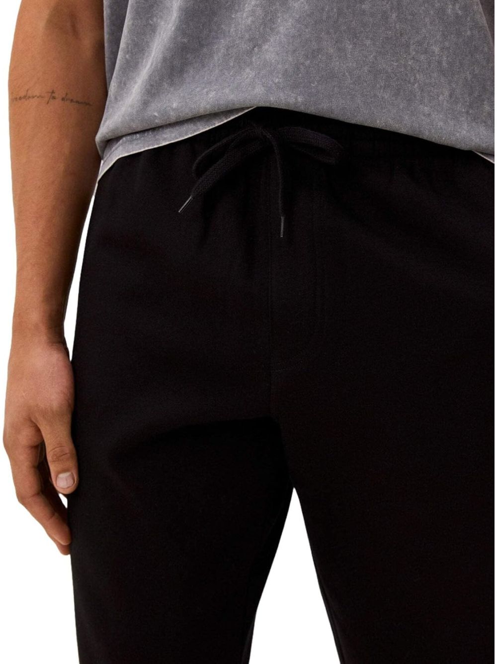 Pantalone Felpa Vans Uomo - Nero