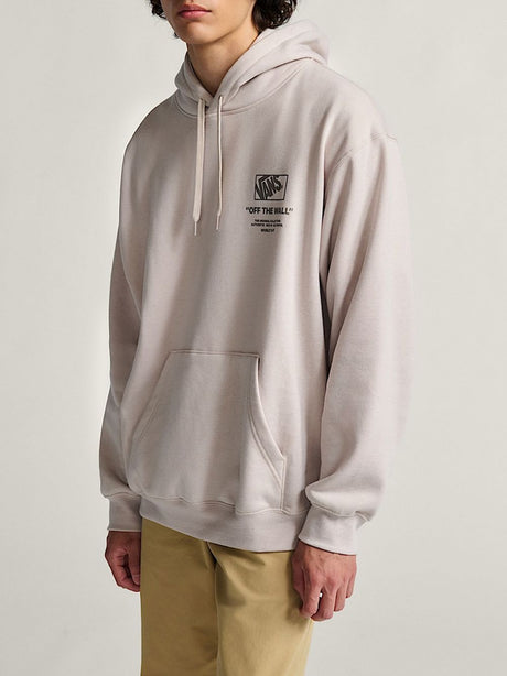 Felpa Vans Stockpile Pullover Uomo - Bianco