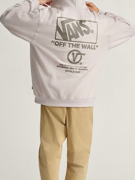 Felpa Vans Stockpile Pullover Uomo - Bianco
