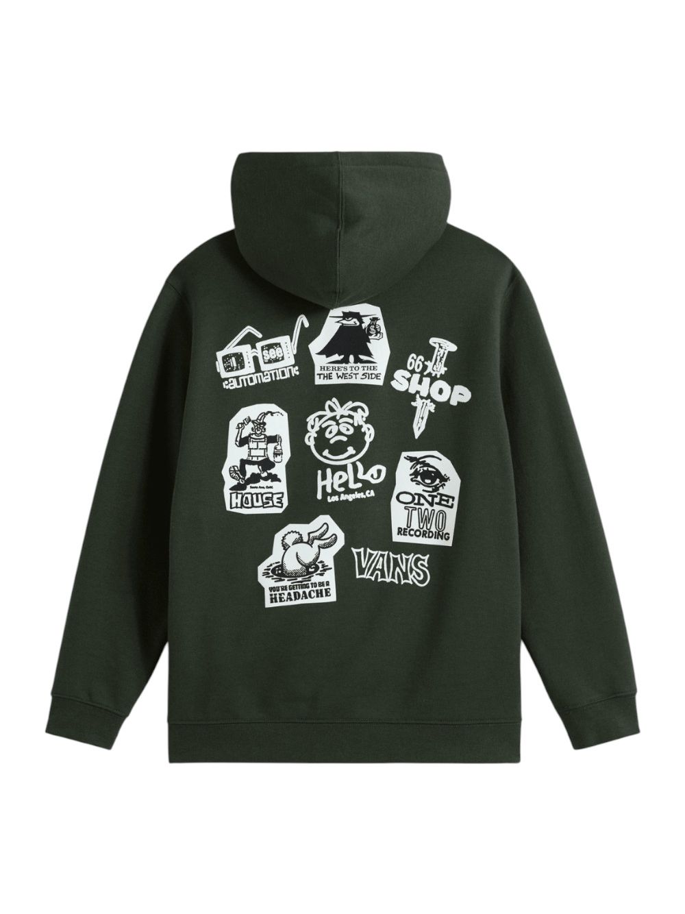 Felpa Vans Bambino - Verde