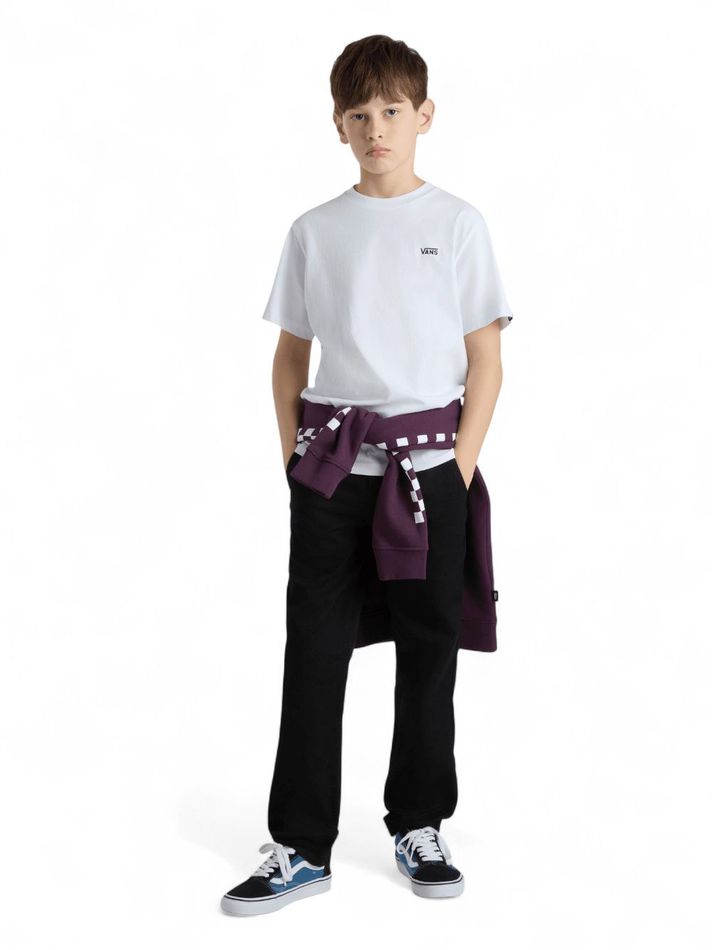 T-shirt Vans Bambino - Bianco