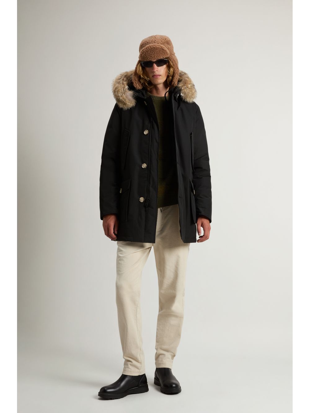 Giubbotto Woolrich Uomo - Nero