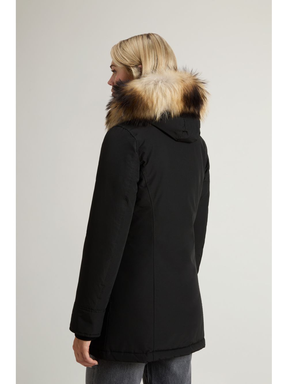 Giubbotto Woolrich ARCTIC RACCOON PARKA Donna - Nero
