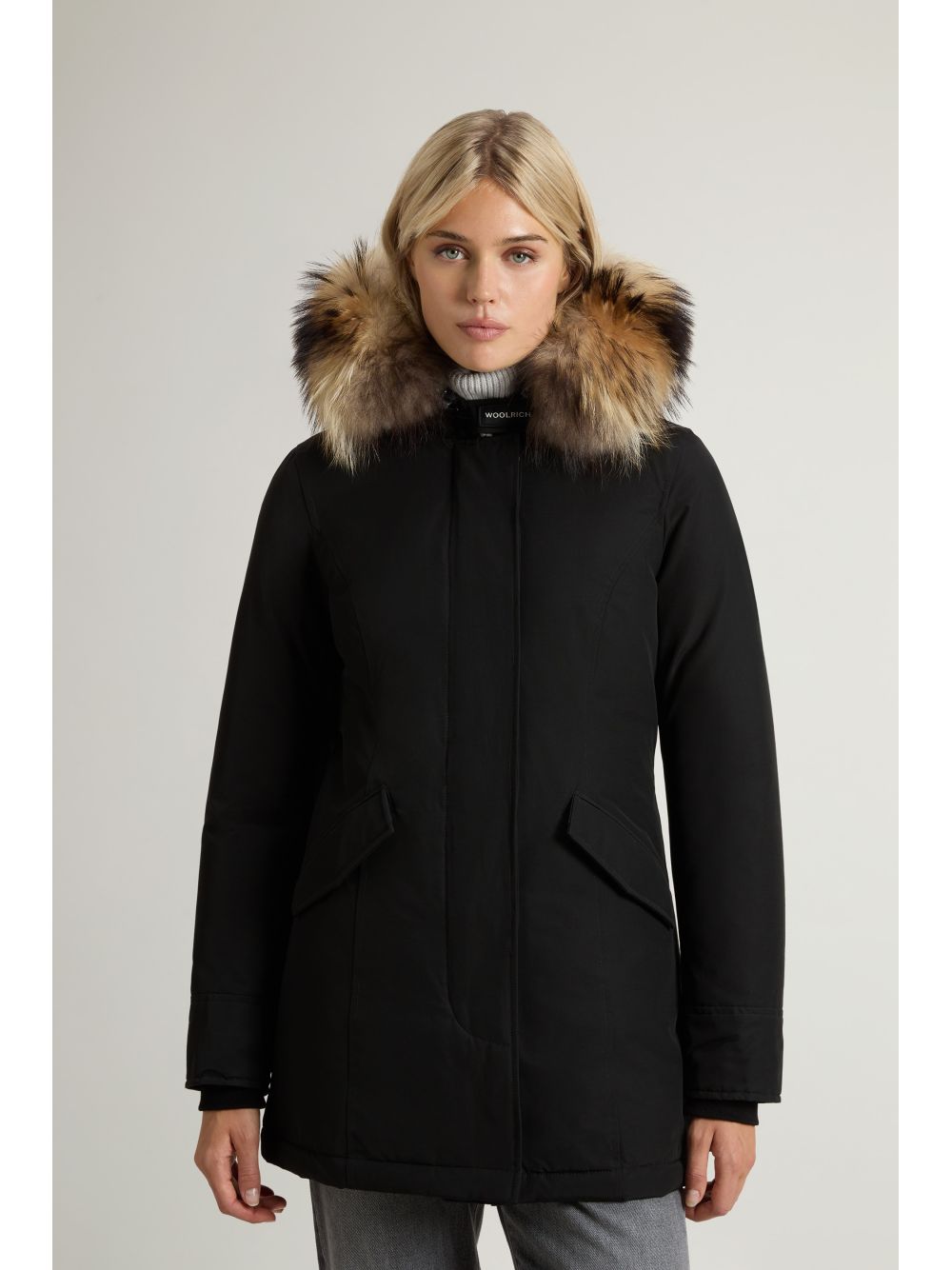 Giubbotto Woolrich ARCTIC RACCOON PARKA Donna - Nero