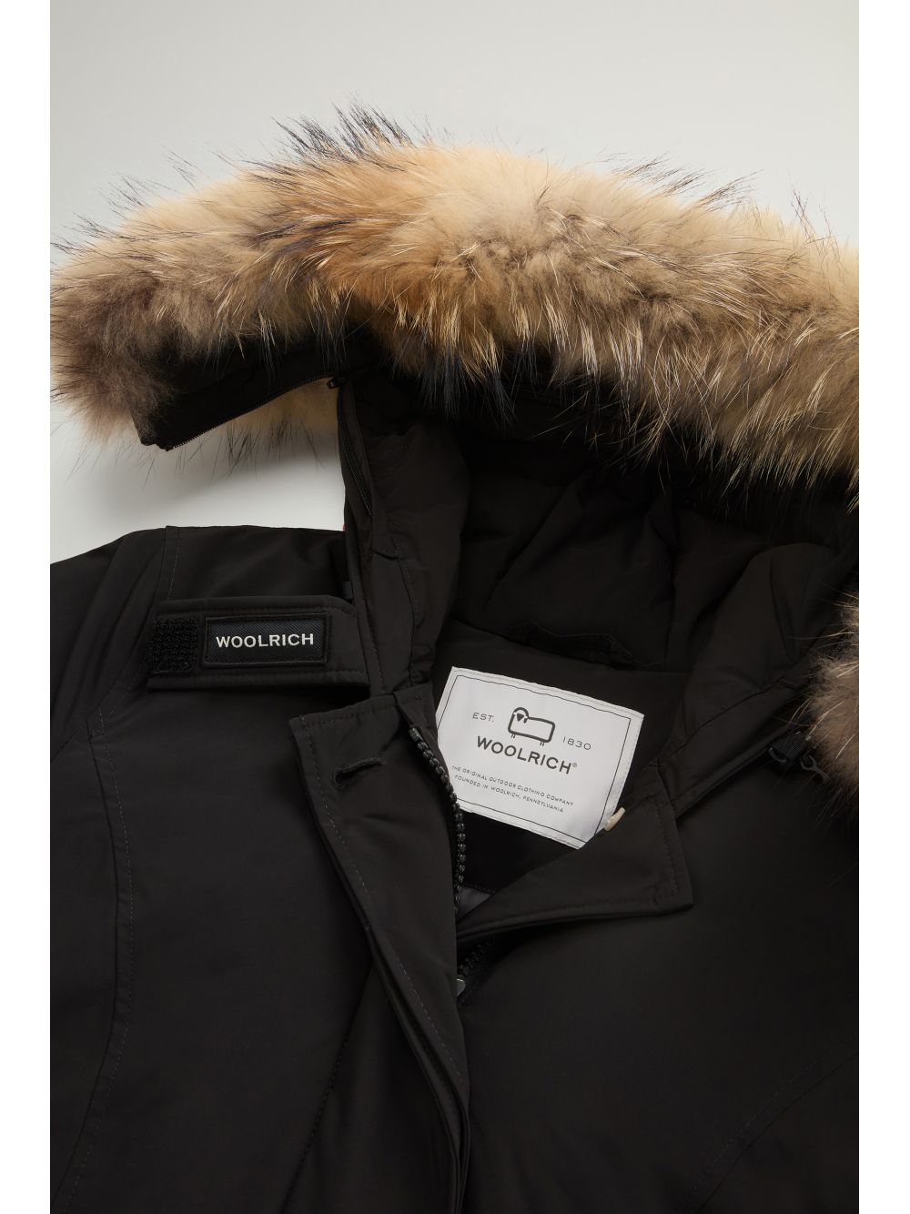 Giubbotto Woolrich LUXURY ARCTIC RACCOON PARKA Donna - Nero