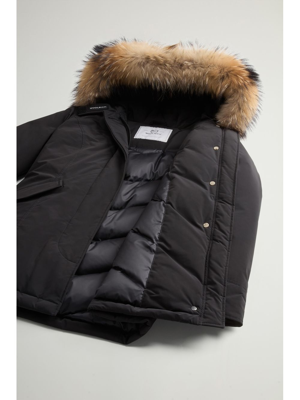 Giubbotto Woolrich LUXURY ARCTIC RACCOON PARKA Donna - Nero