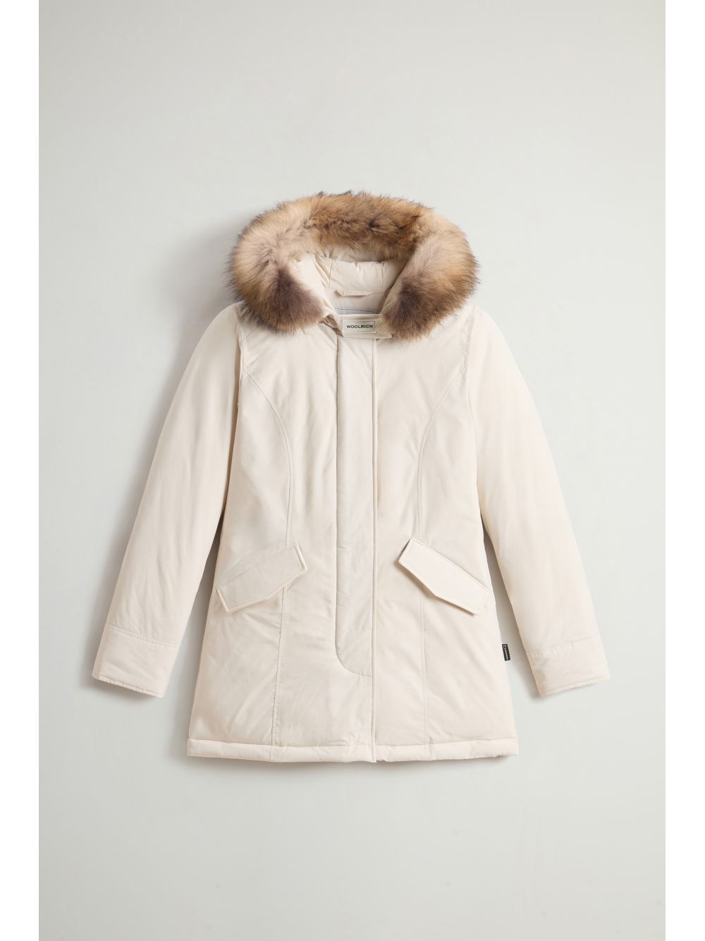 Giubbotto Woolrich LUXURY ARCTIC RACCOON PARKA Donna - Bianco