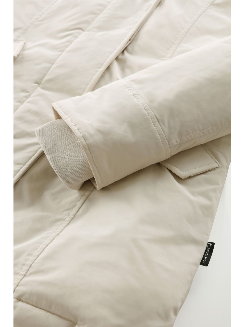 Giubbotto Woolrich LUXURY ARCTIC RACCOON PARKA Donna - Bianco