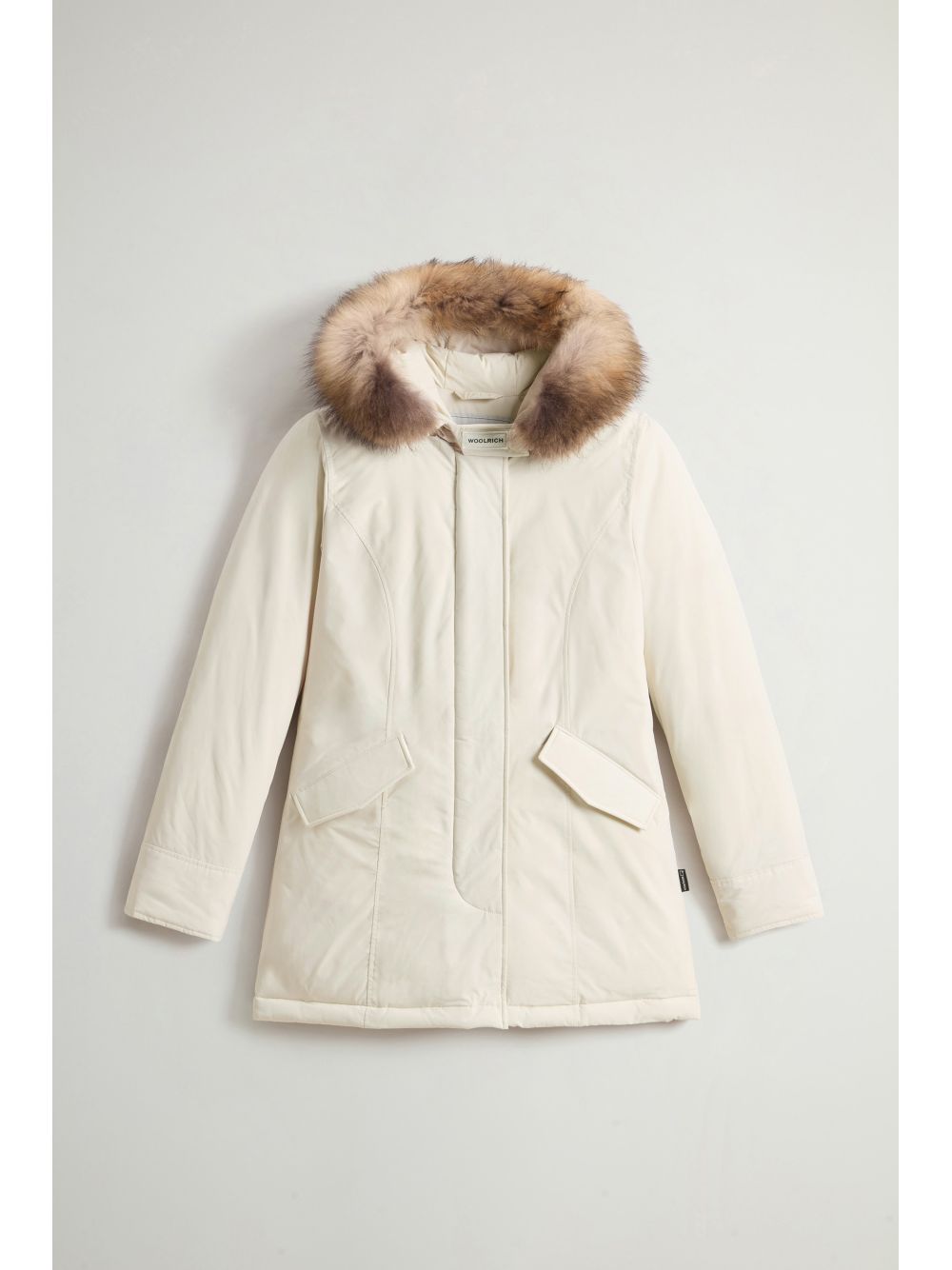 Giubbotto Woolrich LUXURY ARCTIC RACCOON PARKA Donna - Bianco