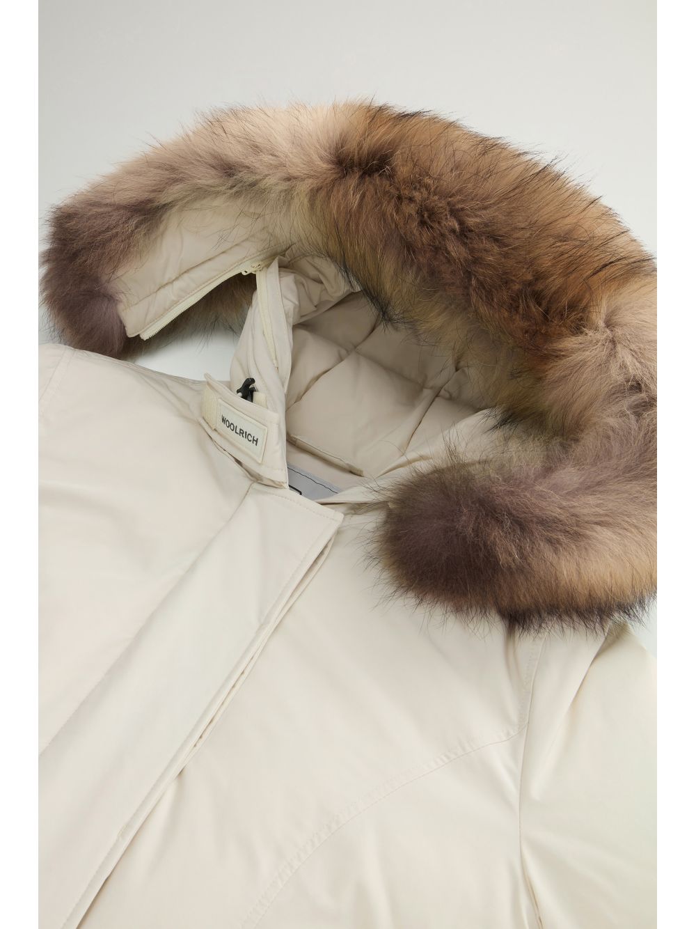 Giubbotto Woolrich LUXURY ARCTIC RACCOON PARKA Donna - Bianco
