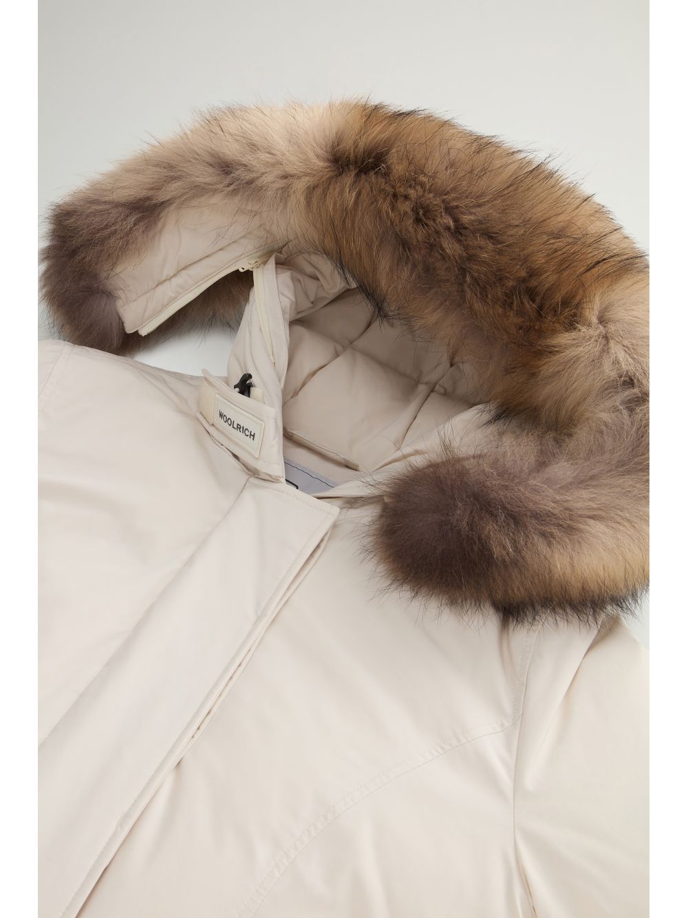 Giubbotto Woolrich LUXURY ARCTIC RACCOON PARKA Donna - Bianco