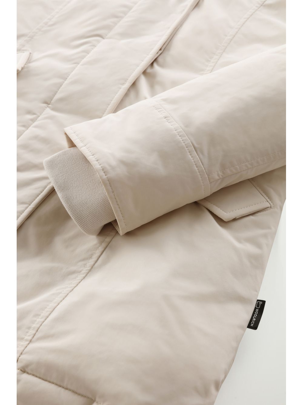 Giubbotto Woolrich LUXURY ARCTIC RACCOON PARKA Donna - Bianco