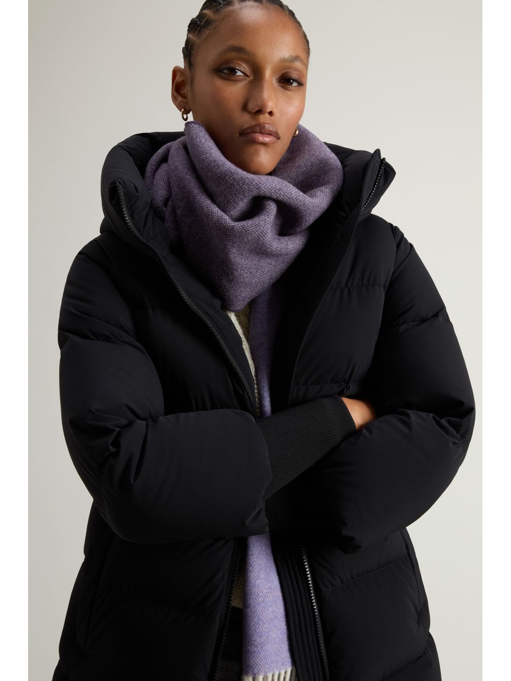 Giubbotto Woolrich CLOUD MADISON COAT Donna - Nero