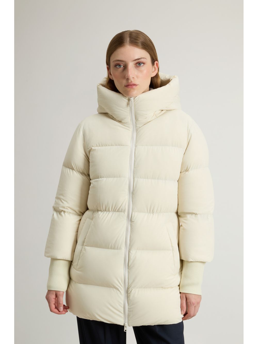 Giubbotto Woolrich CLOUD MADISON COAT Donna - Bianco