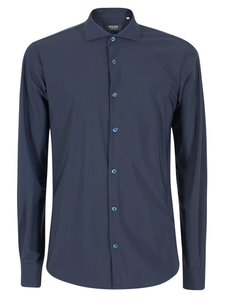 Camicia Yes Zee Uomo - Blu