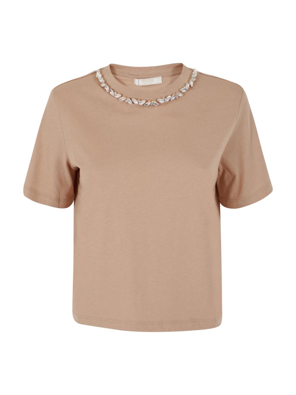 T-shirt Yes Zee Donna - Beige