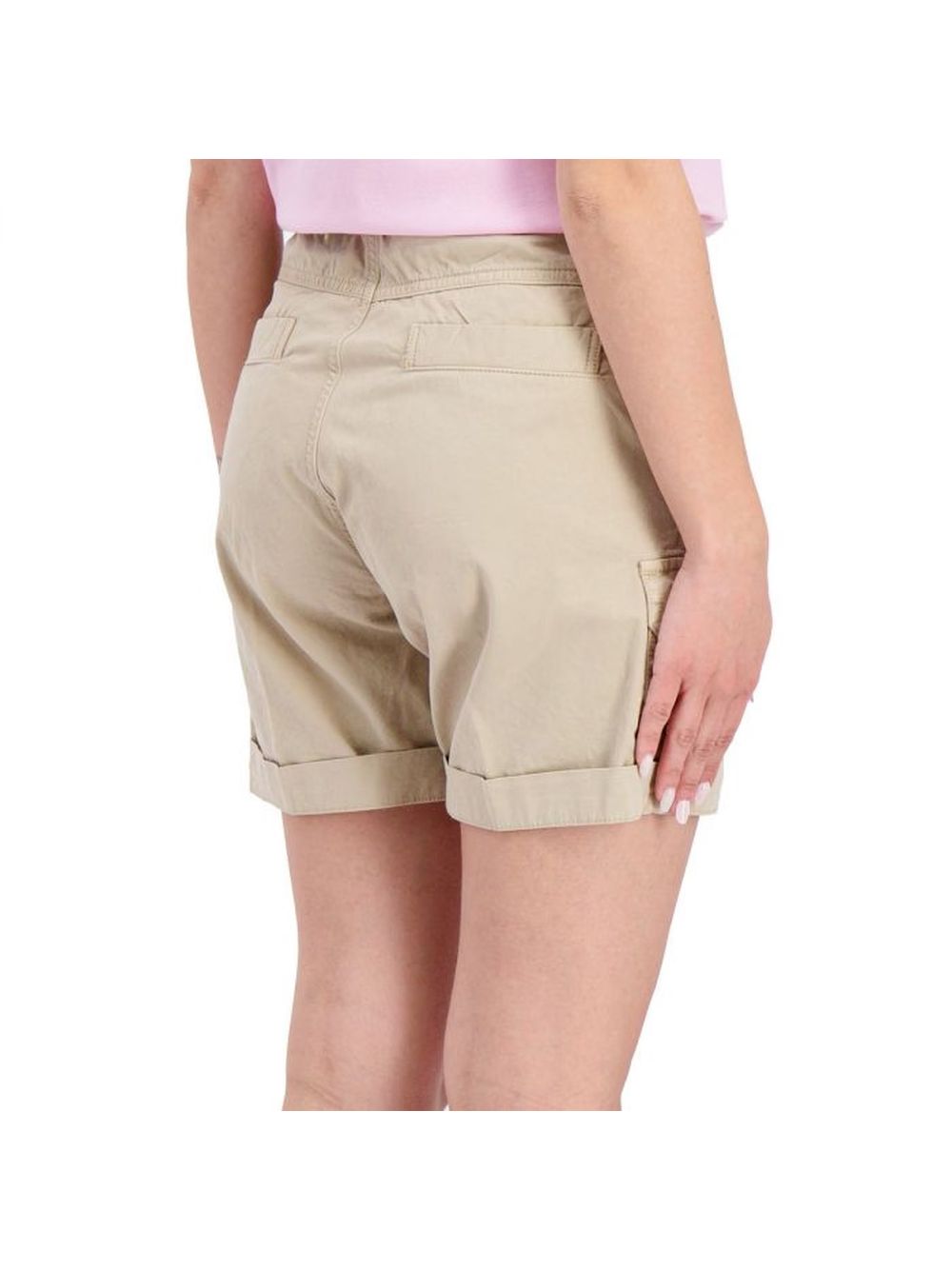 Bermuda 40weft cargo corto Donna - Beige