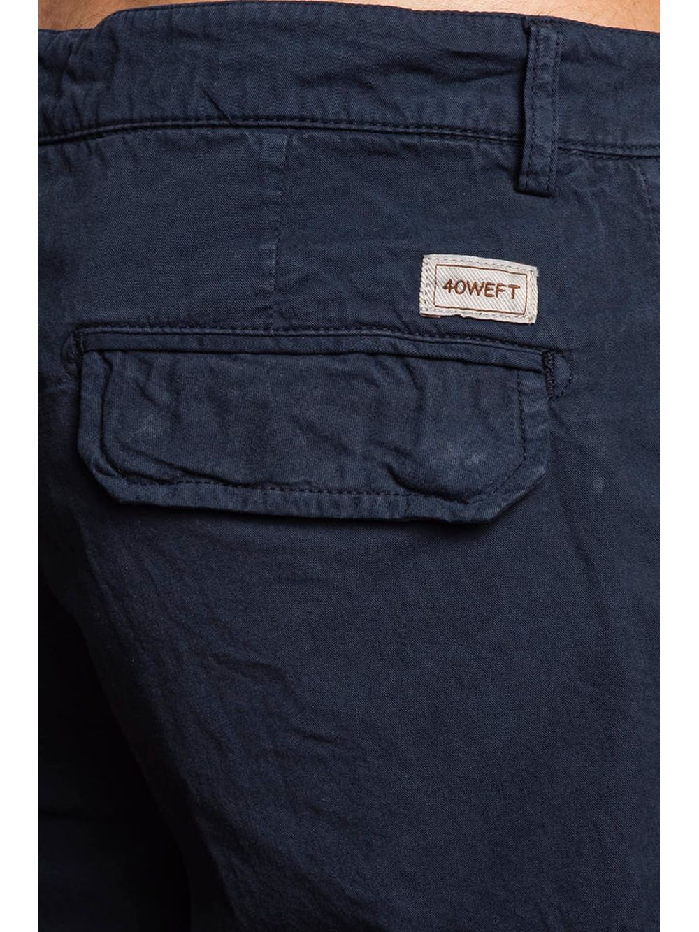 Bermuda 40weft cargo regular fit old Uomo - Blu