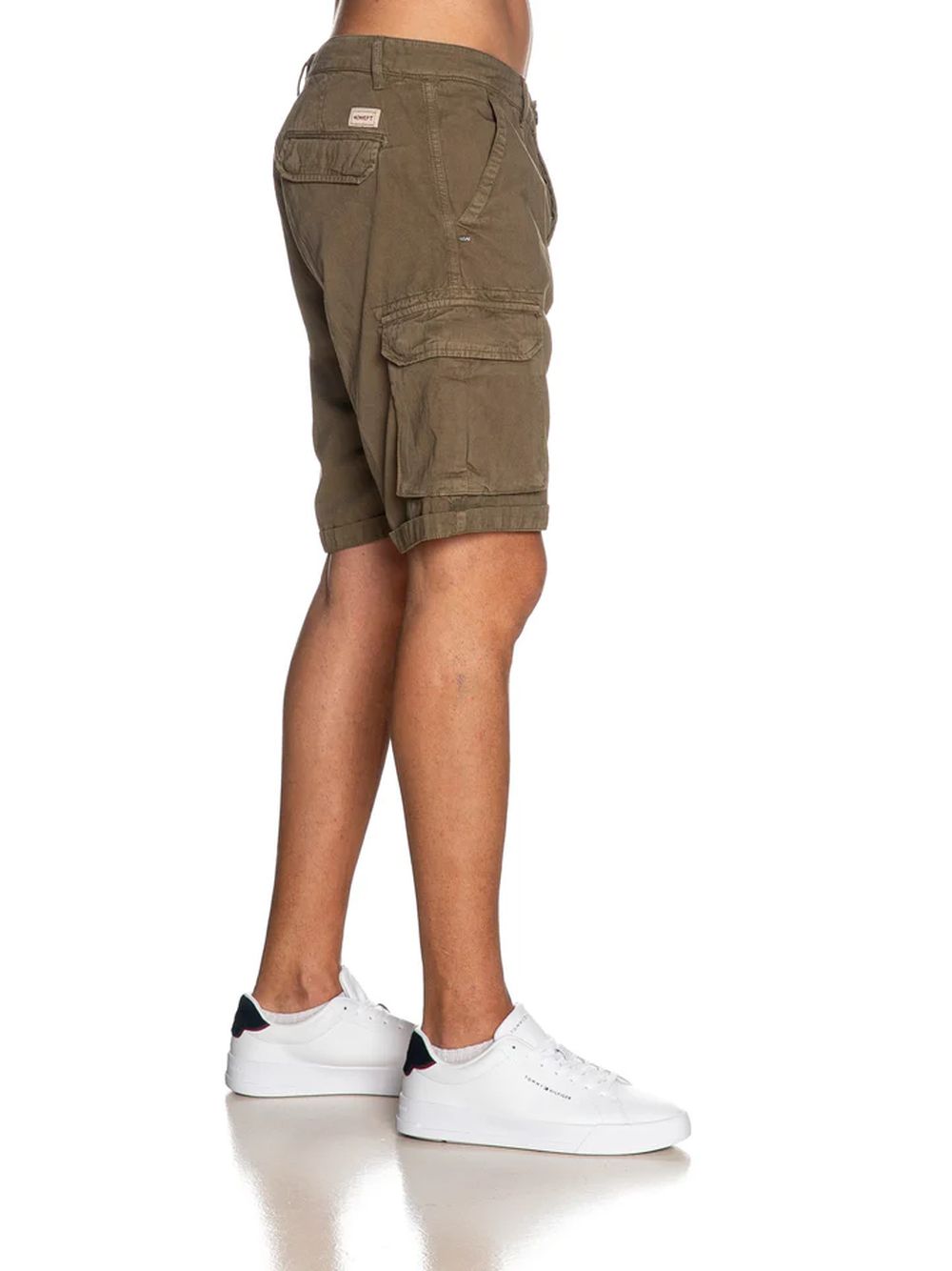 Bermuda 40weft cargo regular fit old Uomo - Verde