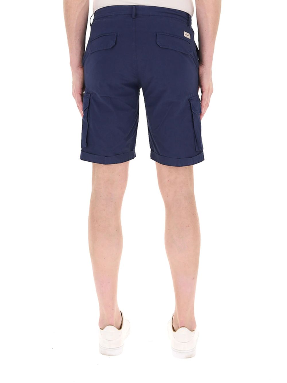 Bermuda 40weft cargo regular fit Uomo - Blu