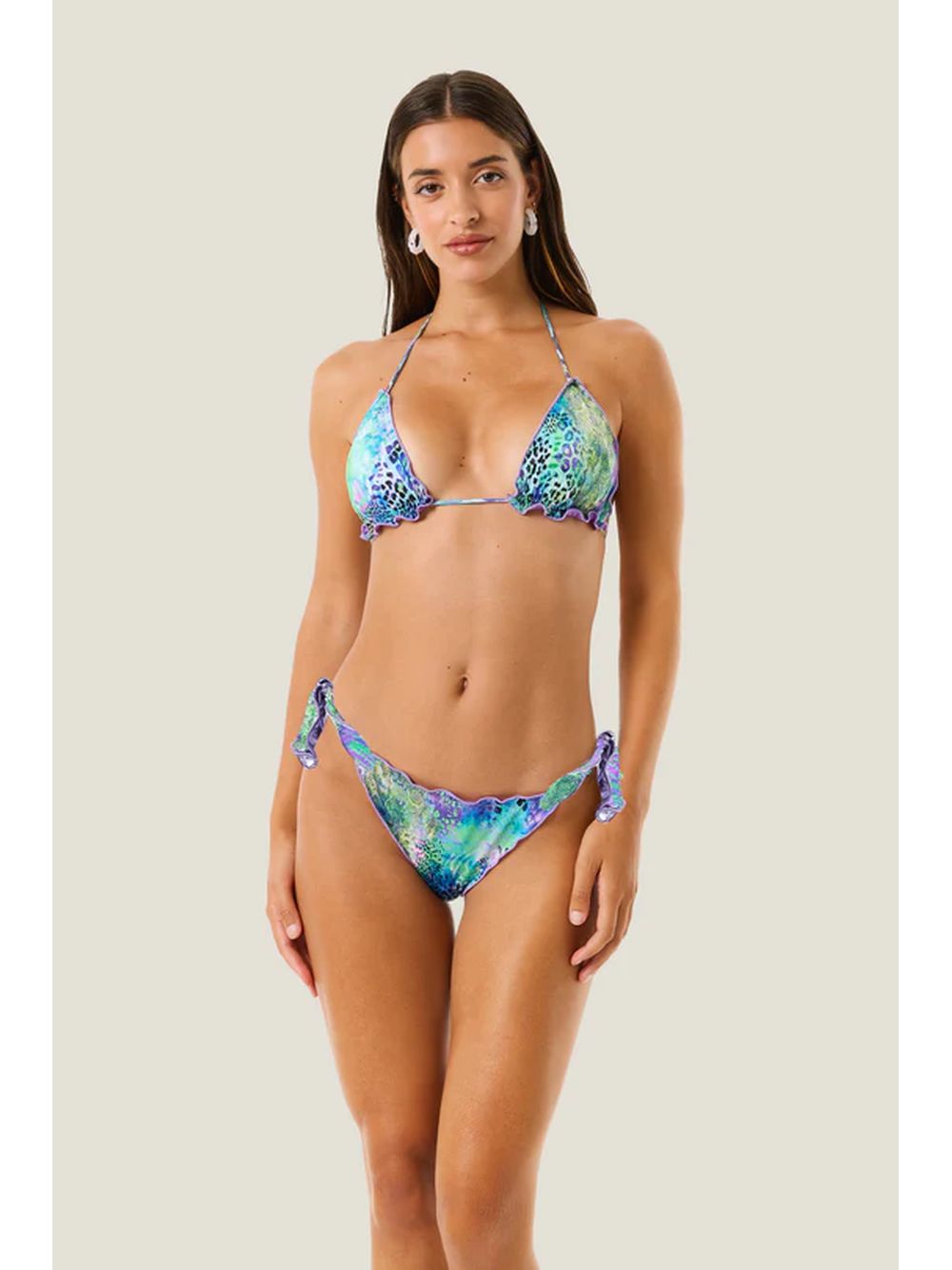 Costume 4giveness MARY PATCH ANIMALIER Donna - Multicolore