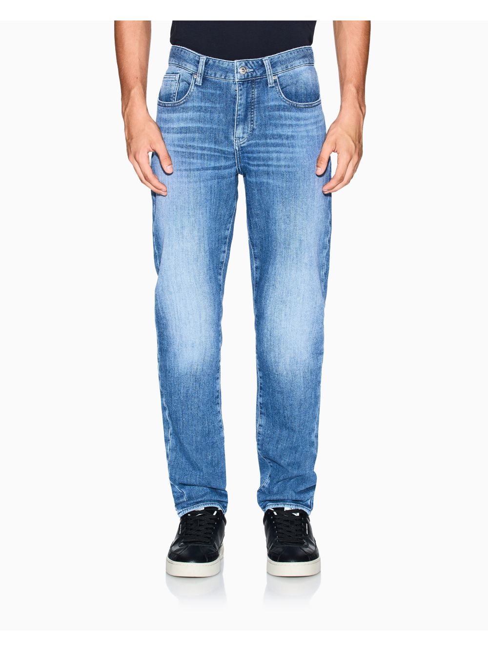 Jeans Armani Skinny in denim Uomo - Denim
