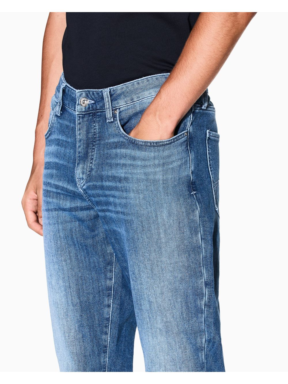 Jeans Armani Skinny in denim Uomo - Denim