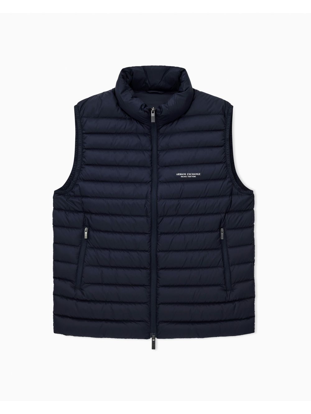 Gilet Armani smanicato fullzip Uomo - Navy