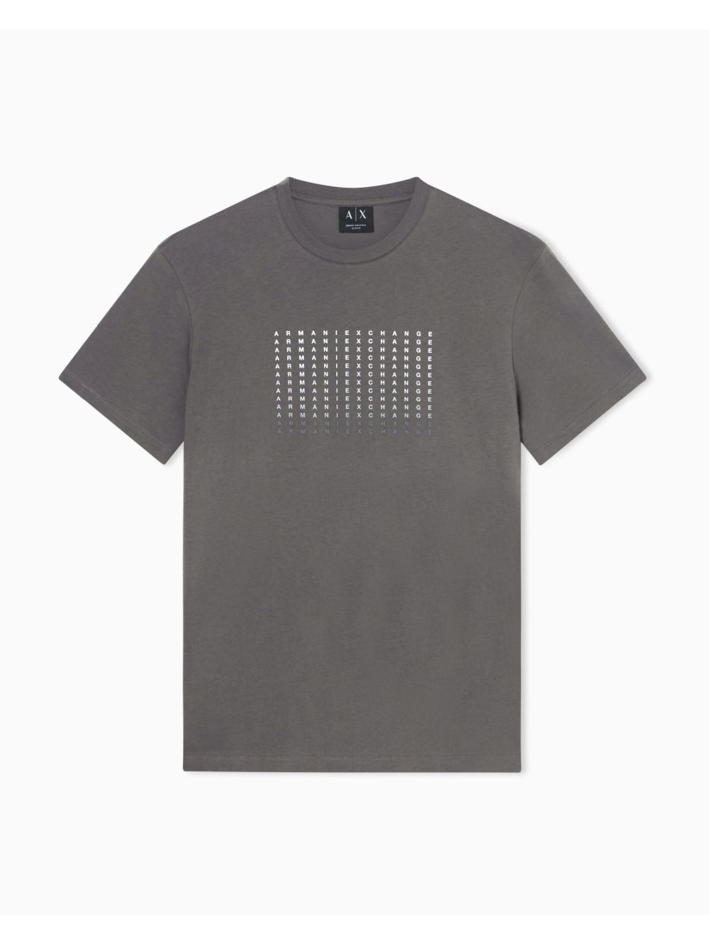 T-shirt Armani Slim fit in cotone Uomo - Verde