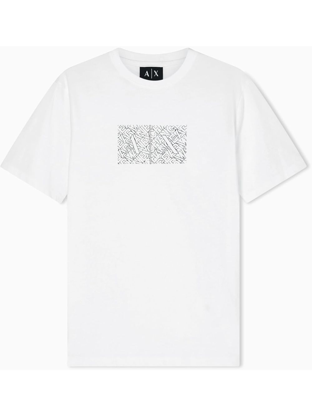 T-shirt Armani Slim fit in cotone Uomo - Bianco