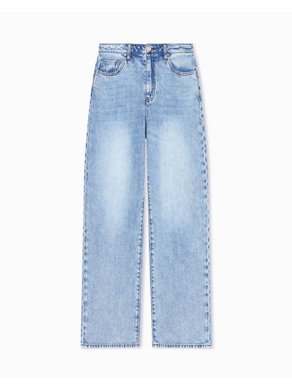 Jeans Armani Relaxed in cotone Donna - Denim